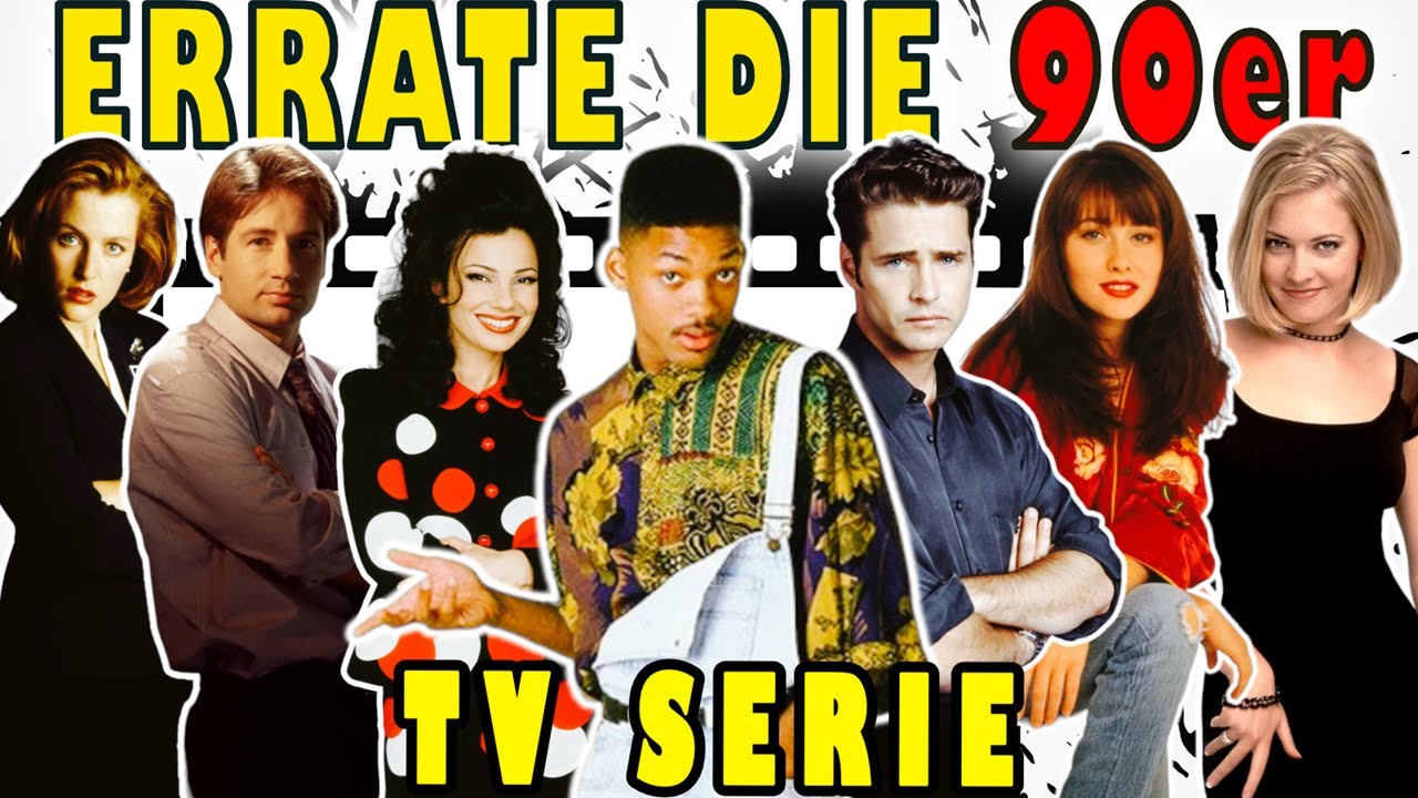 Errate die 90er TV Serie am Intro | 80 Serien! Serien Quiz