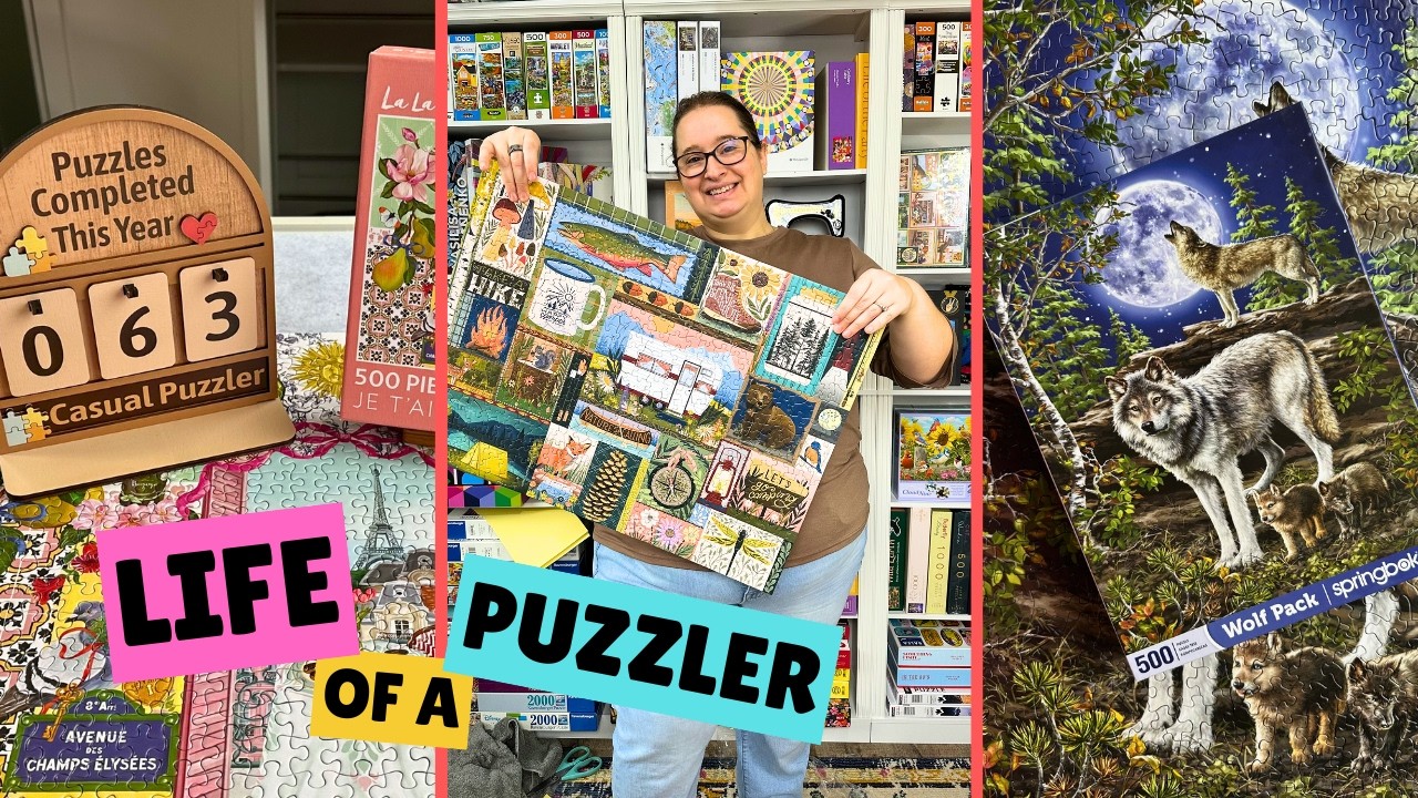 Puzzle Vlog: Speed Practice, Shelf Reset & Trying Spaghetti Tree