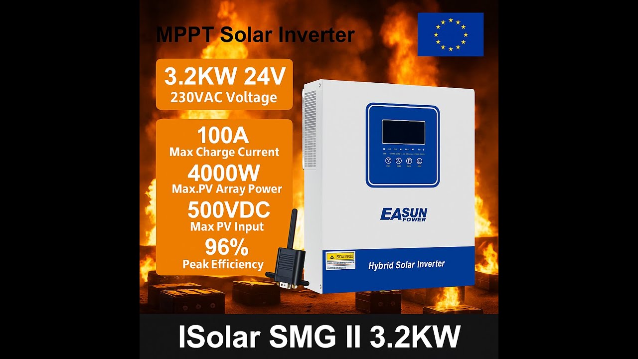 Easun SMG II 3.2kW ⚠ - UPS Tak ❗❗❗ Zasilanie domu NIE ❗❗❗ Dramat taniości 🤑