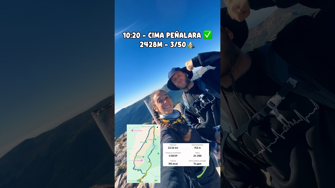 SUBE con NOSOTROS a PE&Ntilde;ALARA | 13,5 km - 3/50 ✅⛰️ #monta&ntilde;a #senderismo #pe&ntilde;alara #madrid #segovia
