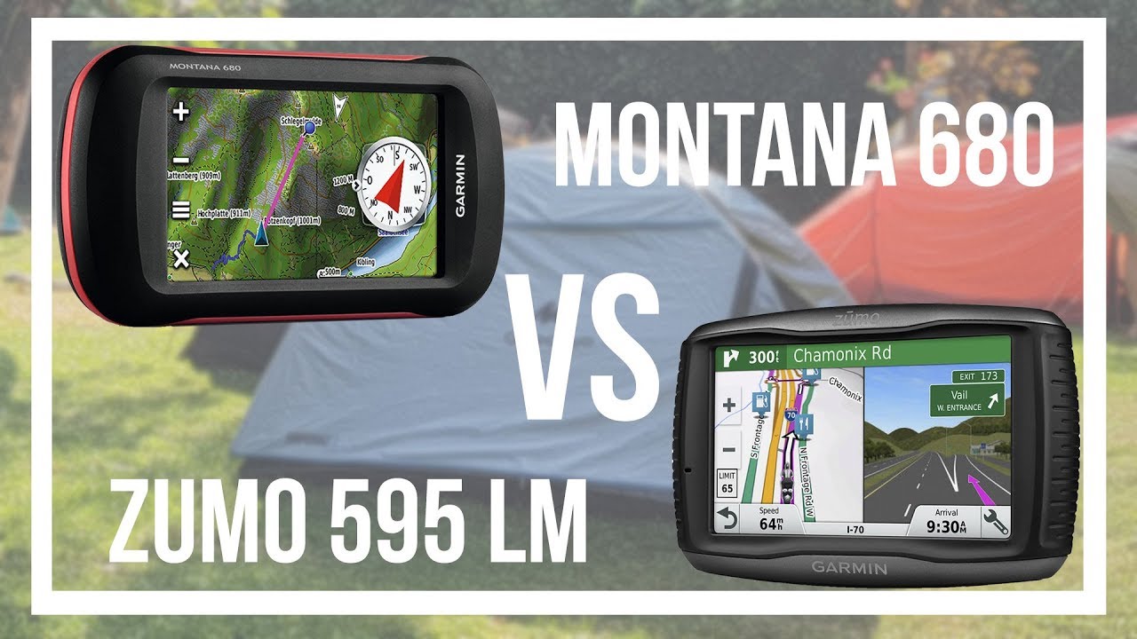 Garmin Montana 680 vs Zumo 595 - Comparison [ENG SUB]
