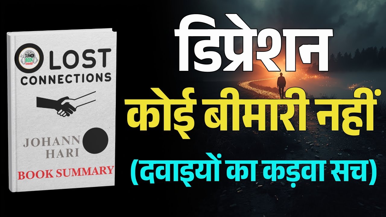 डिप्रेशन का वो सच जो डॉक्टर नहीं बताते | Lost Connections Book Summary in Hindi