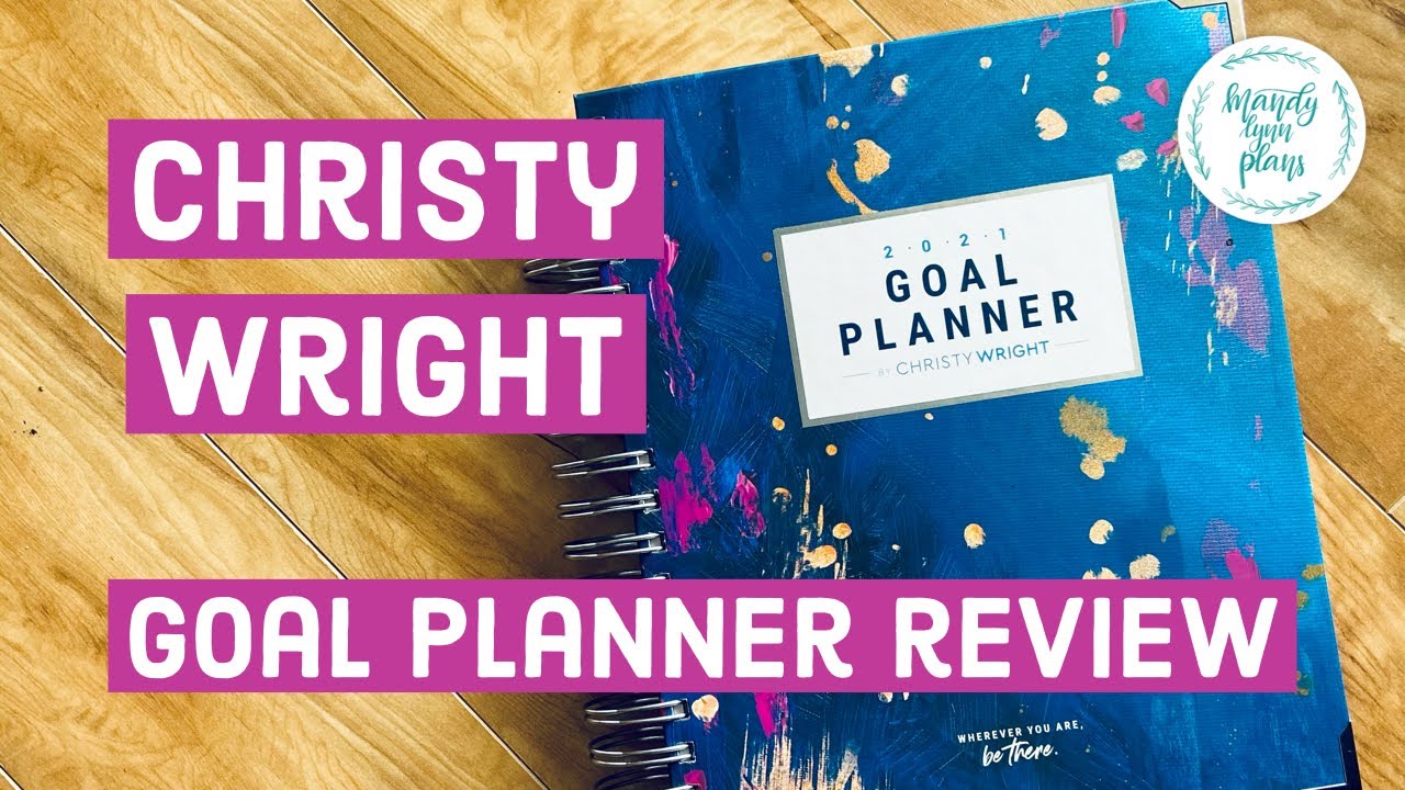 Christy Wright Goal Planner 2021 Review || Business Boutique || Mandy Lynn Plans