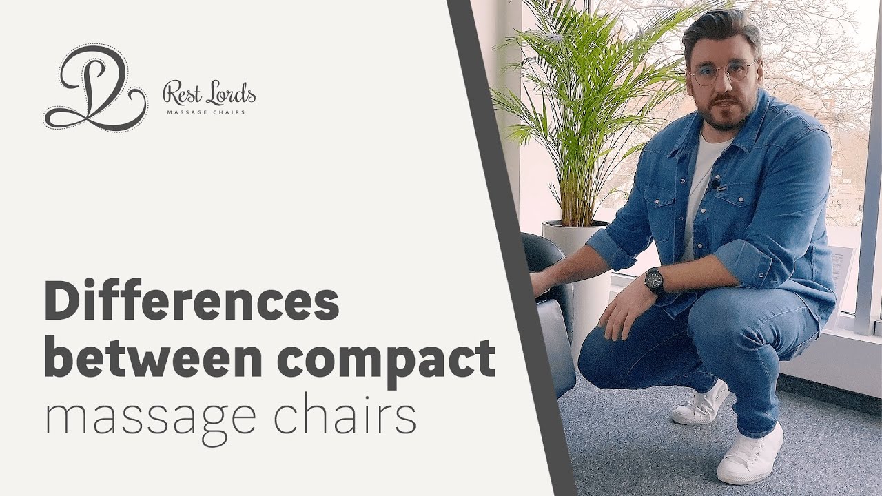 Differences between compact massage chairs - vlog