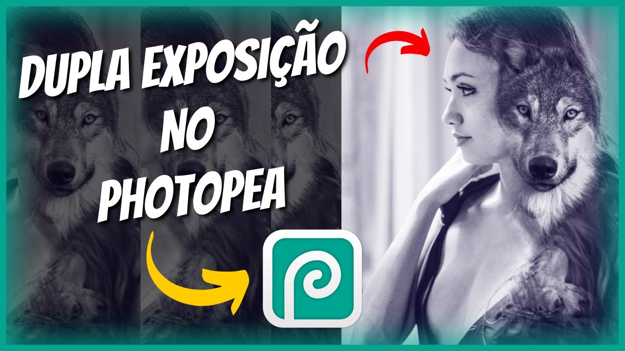 COMO FAZER EFEITO DE DUPLA EXPOSIÇÃO NO PHOTOPEA