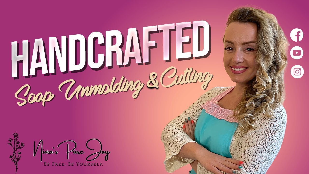 Unmolding Cold Process Soap from a Mold | Making DIY Homemade Soap | Nina's Pure Bliss