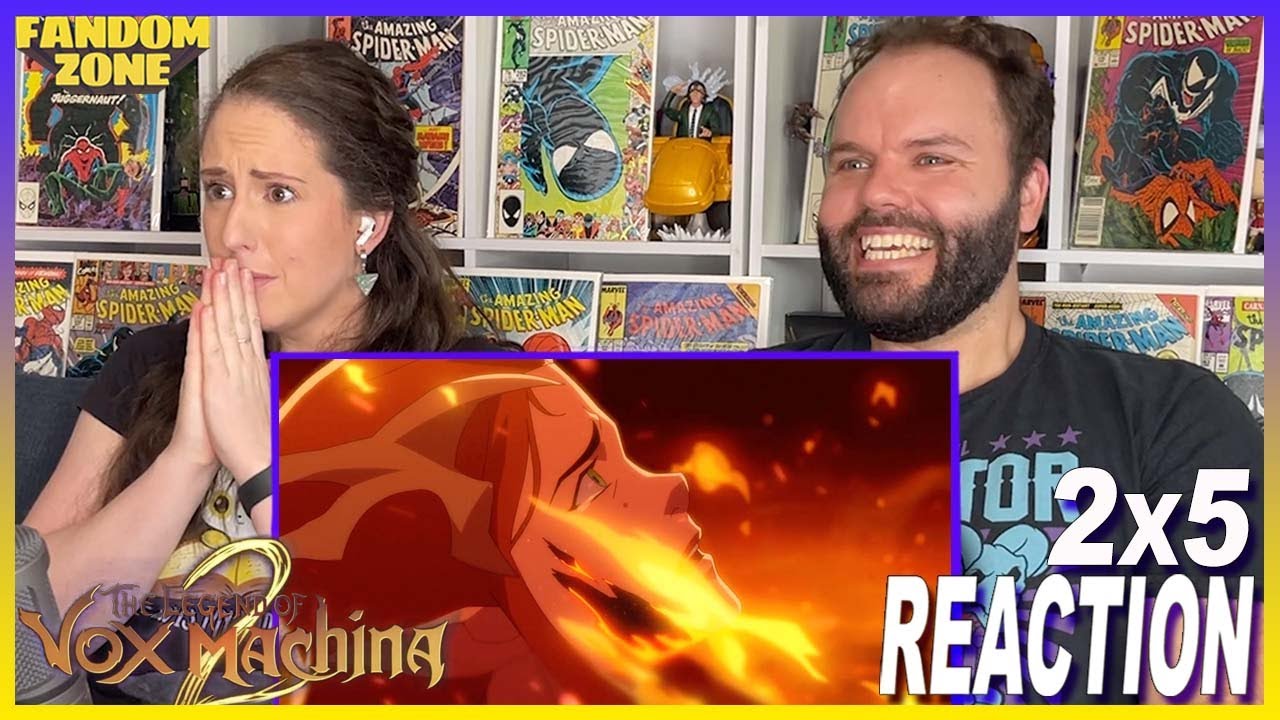 THE LEGEND OF VOX MACHINA S2E5 REACTION | 2x5 