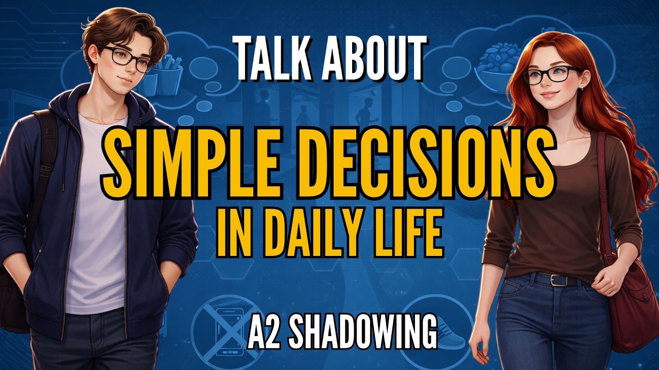 Daily Life English Practice | Natural Conversation A2