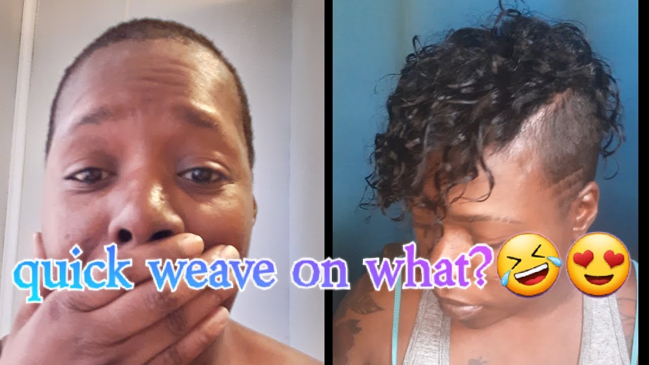 Quick weave/ mohawk