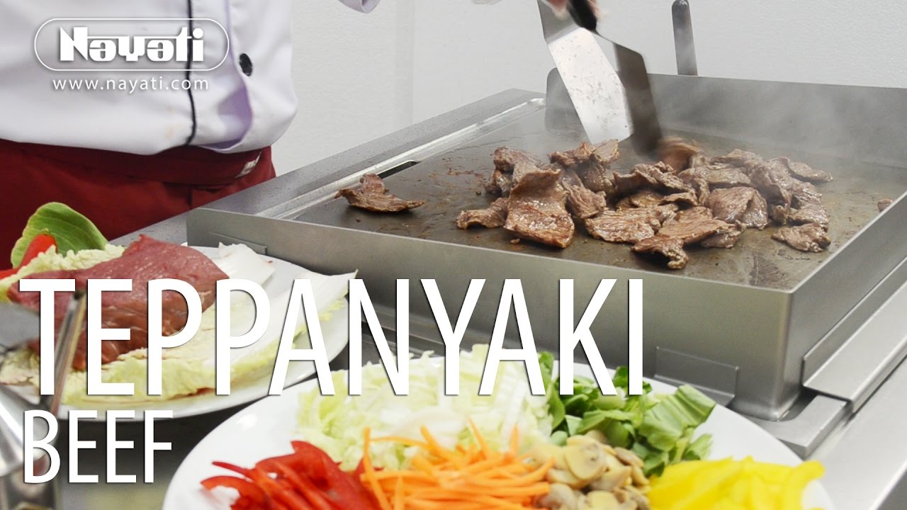 Cooking Beef with Nayati Teppanyaki