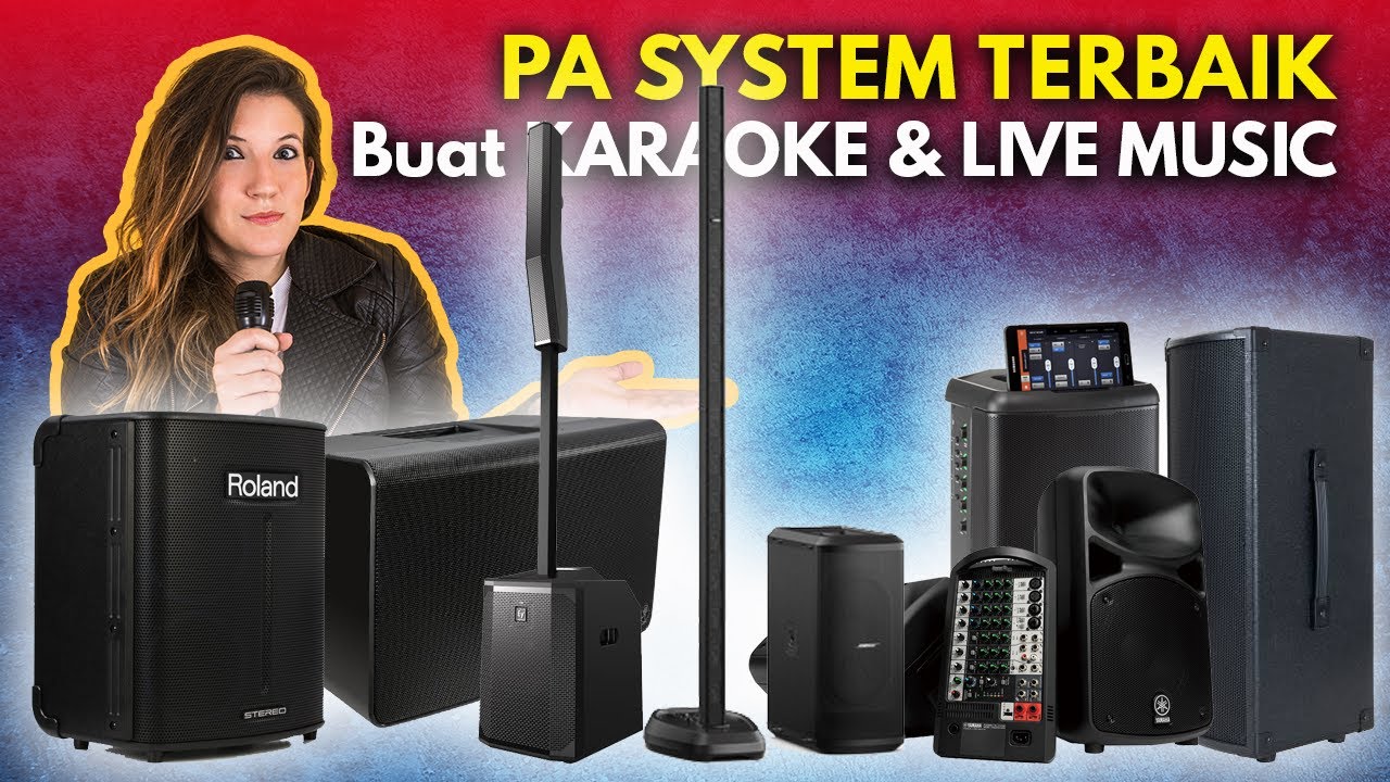 7 PORTABLE SPEAKER PA SYSTEM COCOK UNTUK KARAOKE DAN AKUSTIKAN