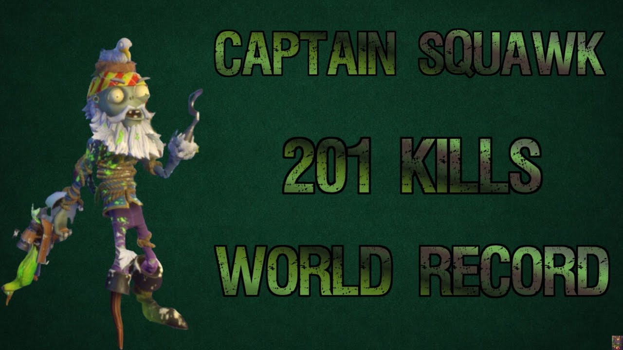 Captain Squawk 201 Kills World Record PvZ GW2