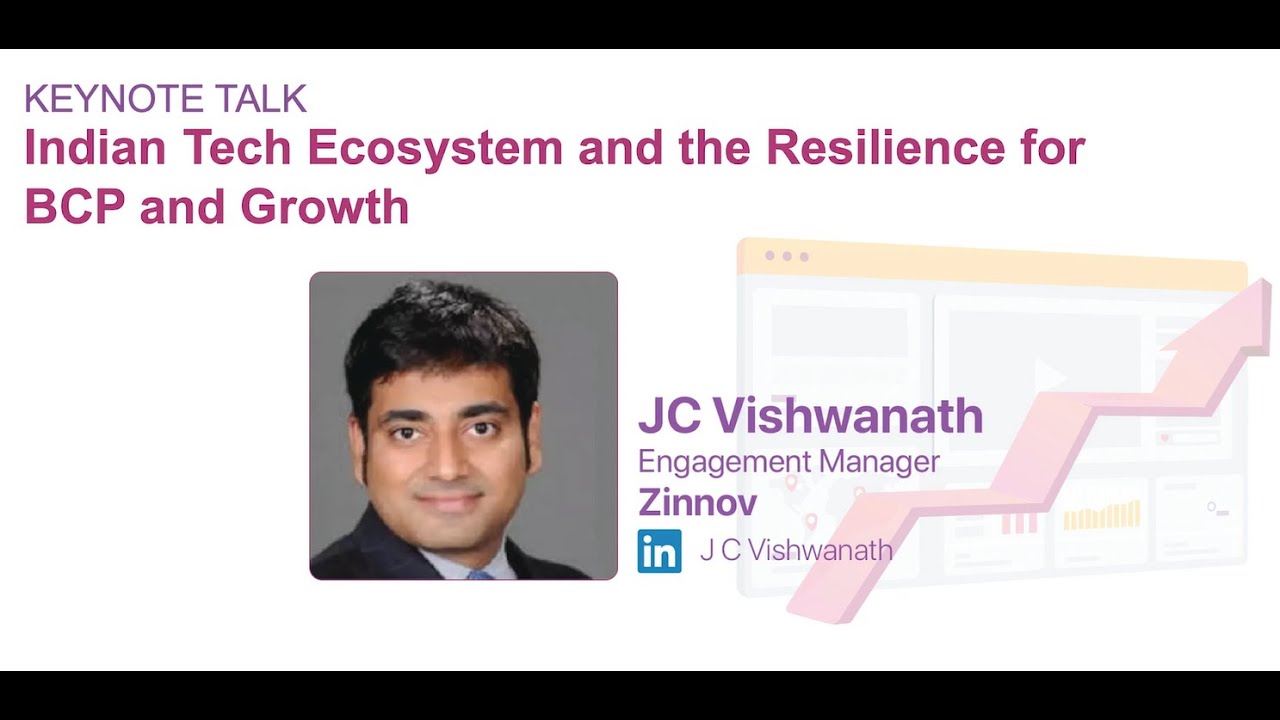 Indian Tech Ecosystem | Resilience for BCP and Growth | Keynote Talk |  Zinnov roundtable (English)