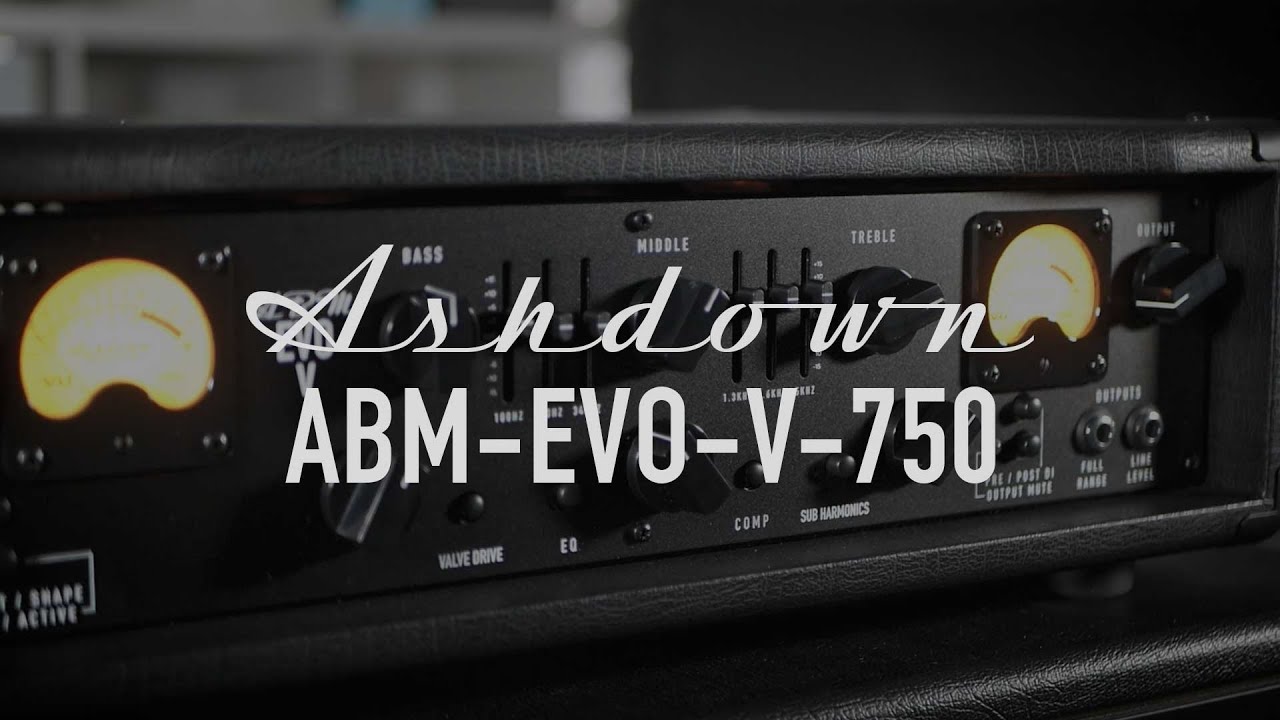 Демонстрация Ashdown ABM-EVO-V-750