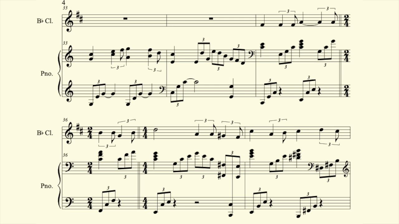 [Bb 클라리넷 & 피아노] 거룩한 밤 I O Holy Night I Clarinet in Bb & Piano