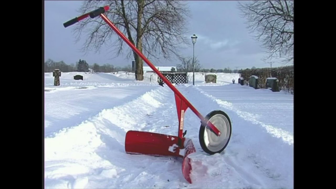 Dags f&ouml;r sn&ouml;plog p&aring; hjulhackan