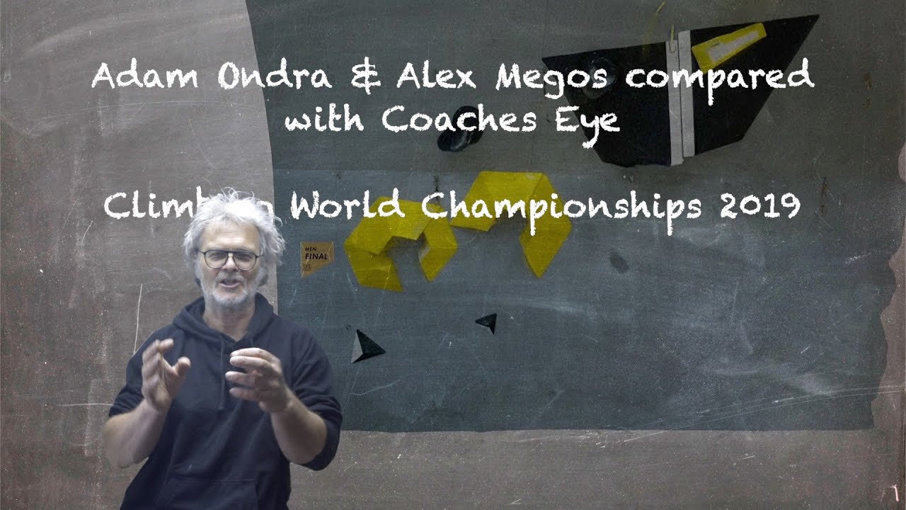 Adam Ondra & Alex Megos compared with Coaches Eye