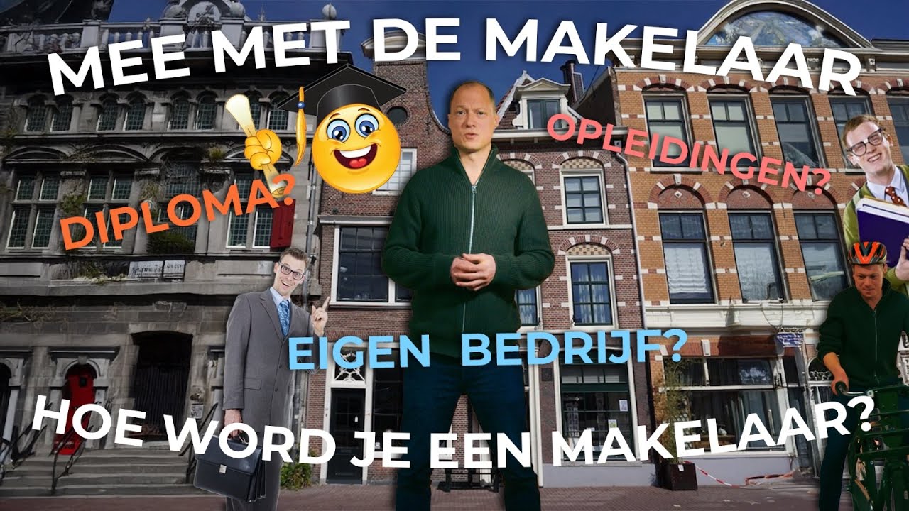 Hoe werkt het als je makelaar wil worden en waar moet je allemaal op letten?