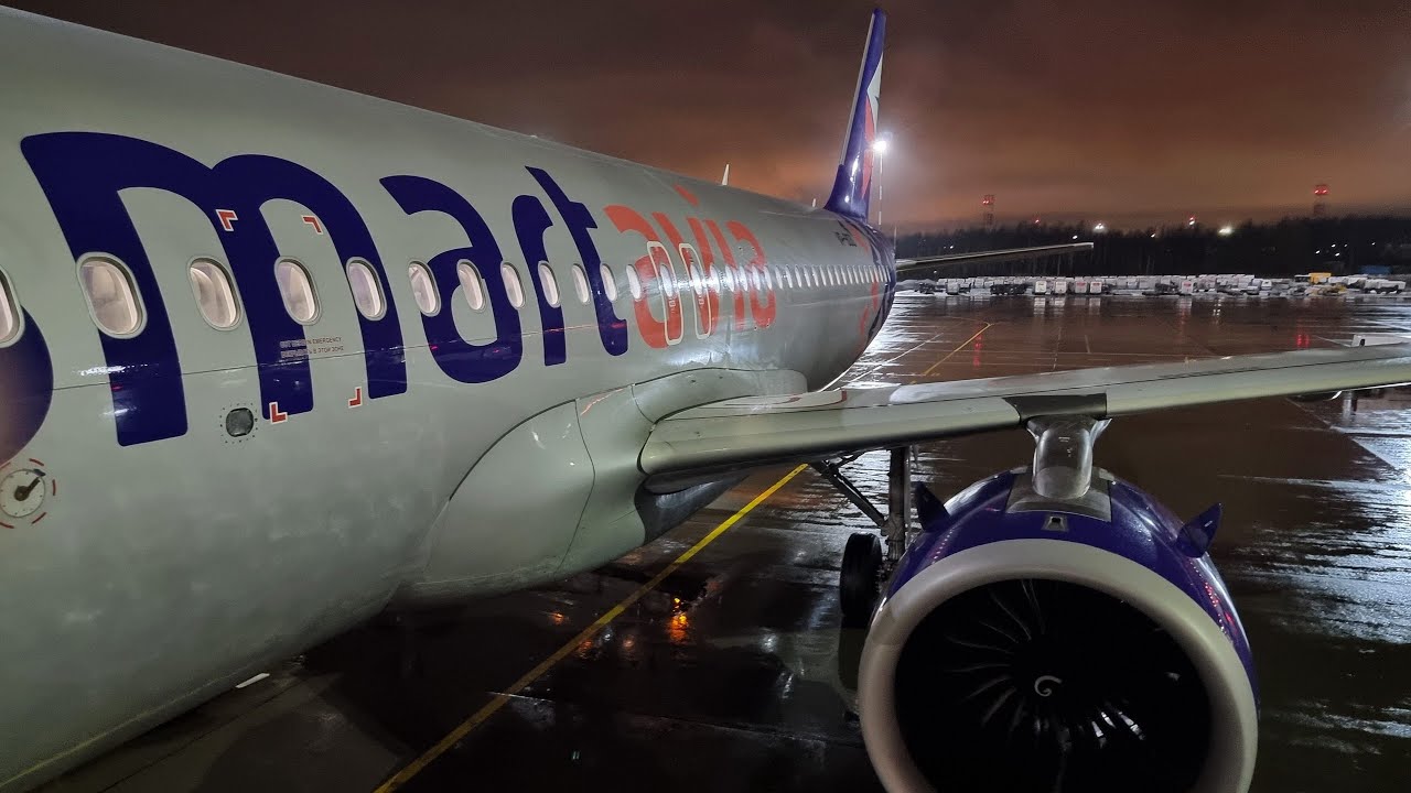 Airbus A320neo а/к Smartavia | Рейс Ростов-на-Дону - Санкт-Петербург