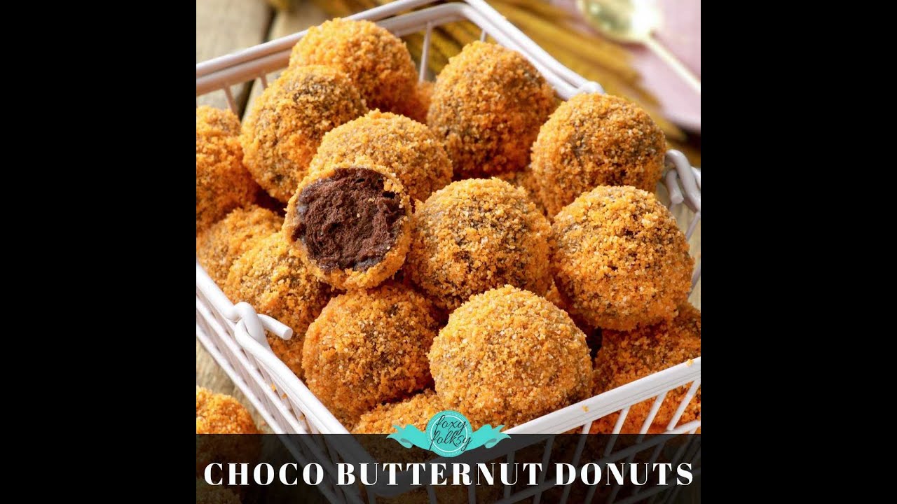 Choco Butternut Donuts Recipe | No Oven Needed