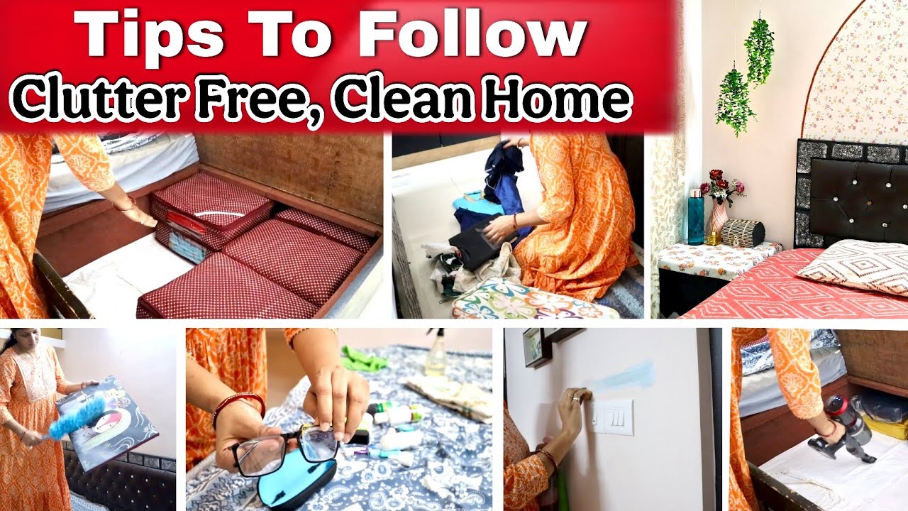 Tips To Manage A Cluttered Home, Make A Small Space Clutter free Using All These Tips,