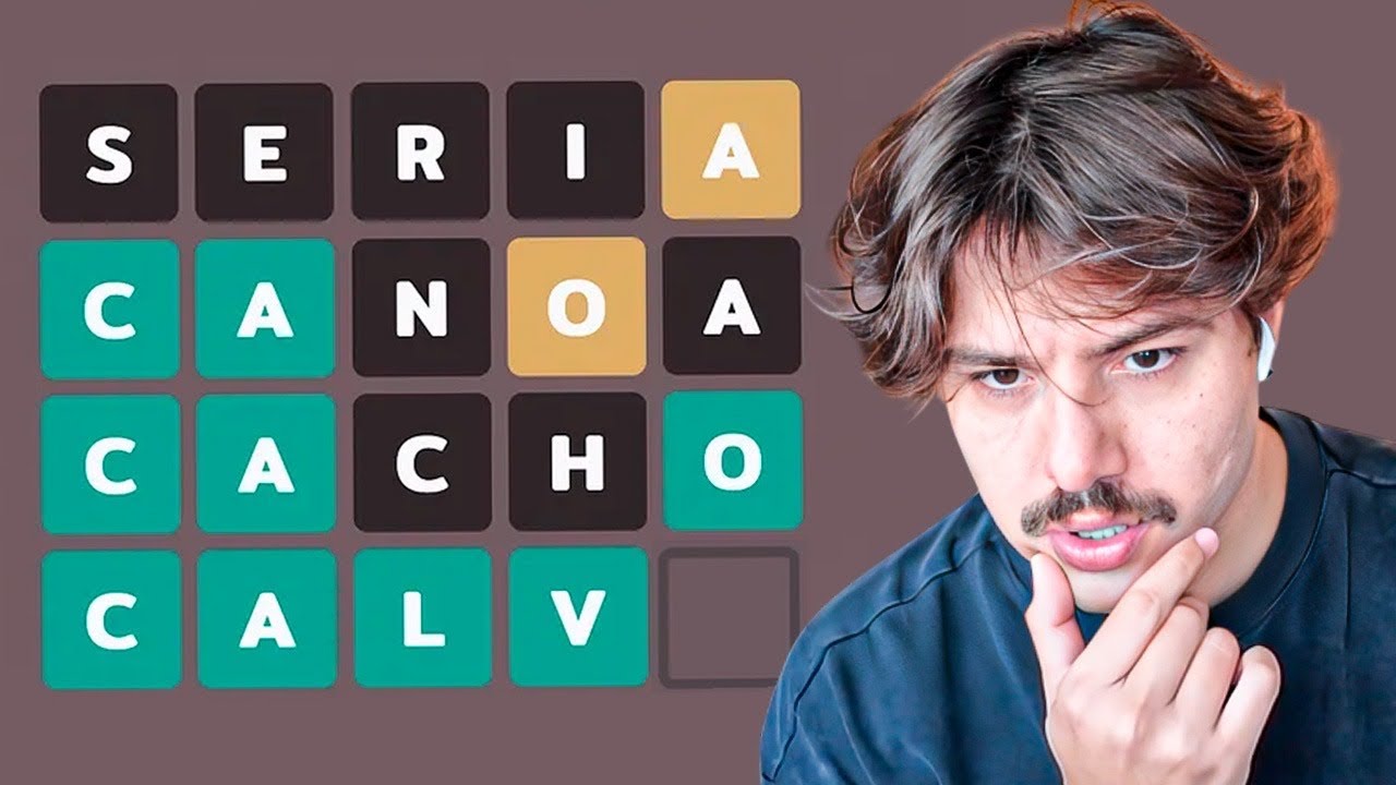 Tenho 6 chances pra acertar a palavra, ou eu passo vergonha...