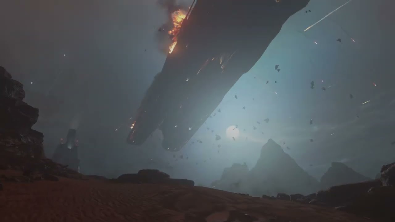 Call of Duty: Infinite Warfare Olympus Mons crash