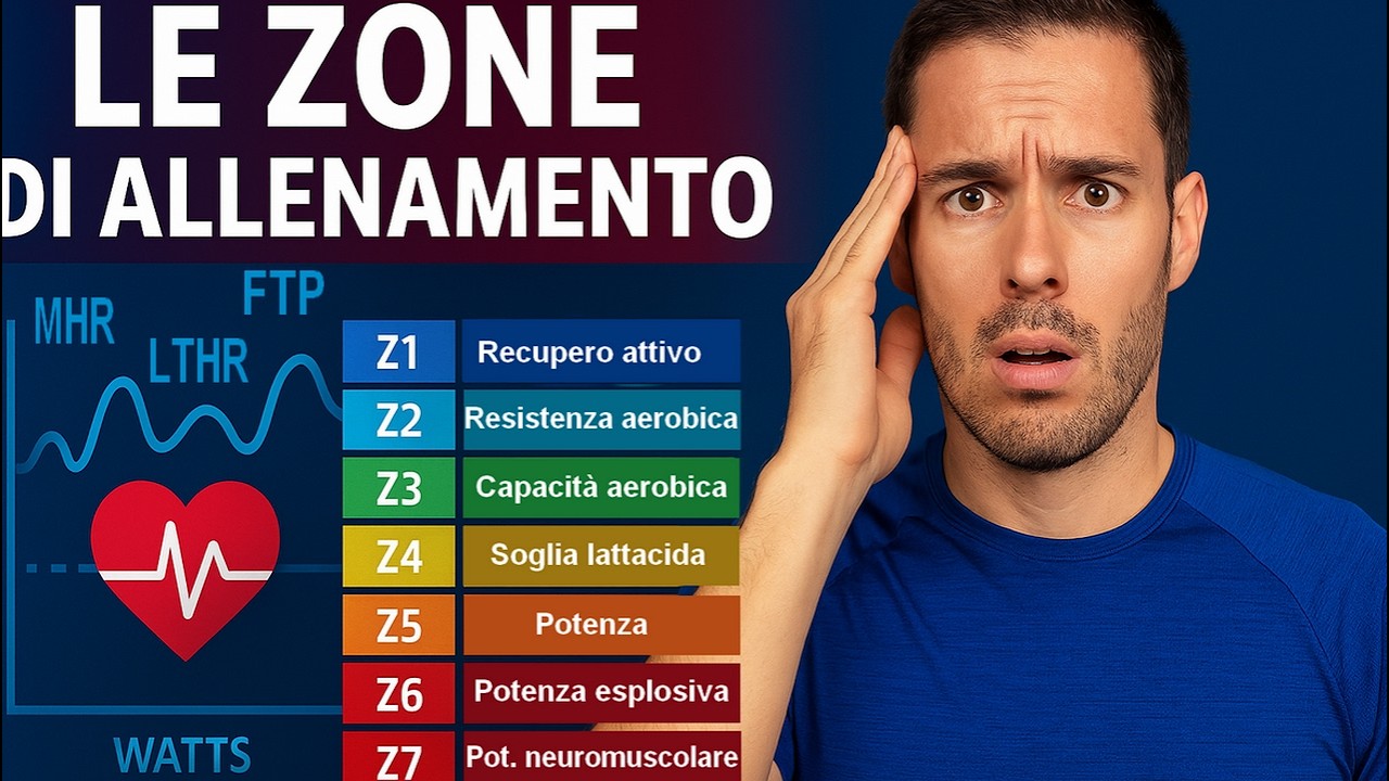 Le zone di allenamento spiegate bene. Se le conosci ti alleni e migliori nel ciclismo e nella corsa.