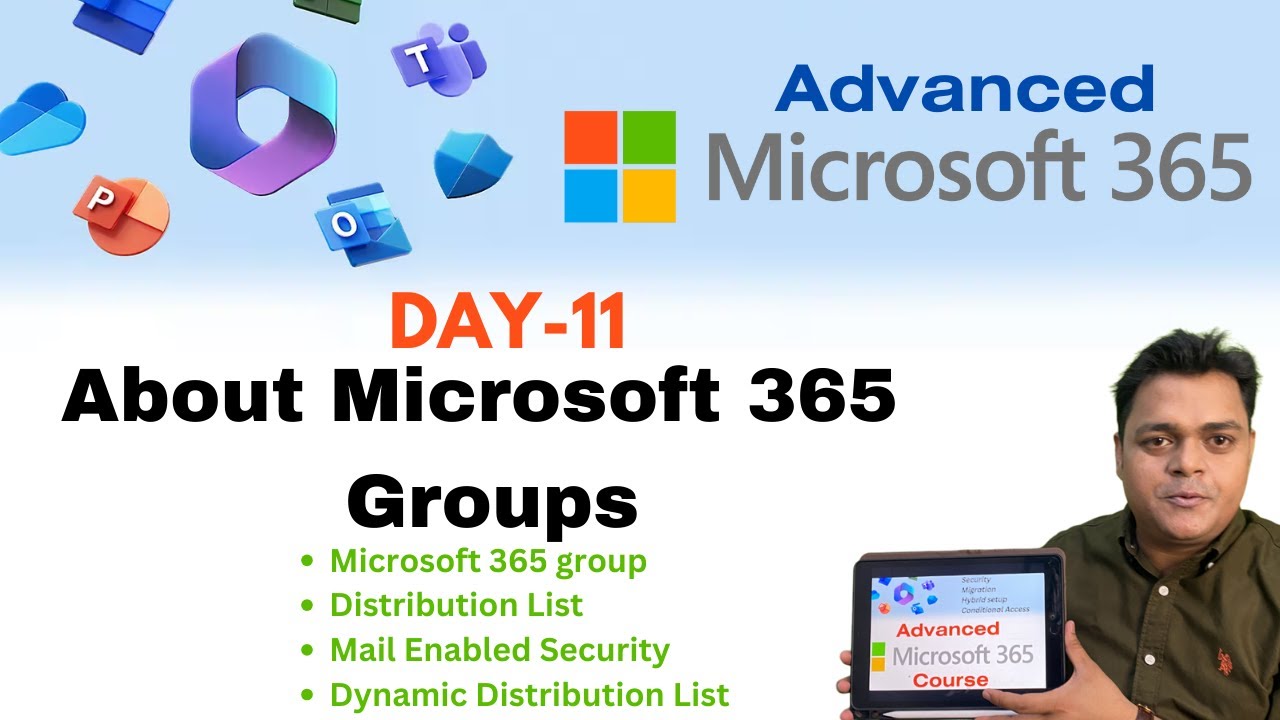 What are Microsoft 365 groups ! Microsoft 365 group ! Distribution list, Mail Enabled Security Group