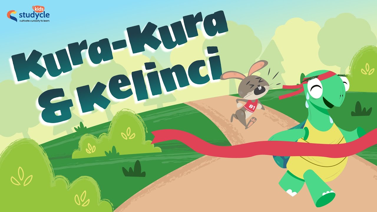 Kisah Kura-kura dan Kelinci | Dongeng Anak Bahasa Indonesia | Cerita Hewan | Kartun Anak | Fabel