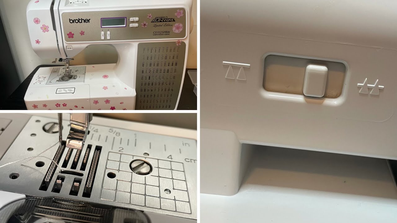 Sewing: Lower dog teeth of Brother CE1125PRW 