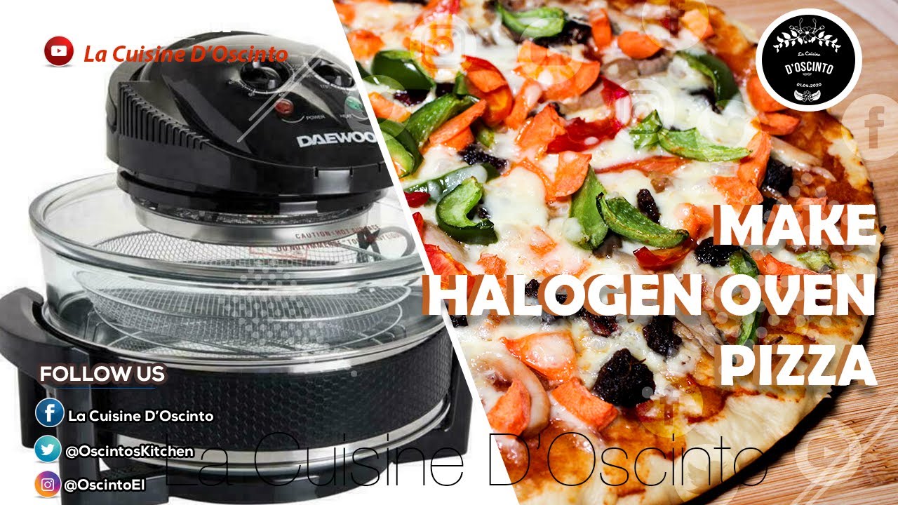 How to Make Halogen Oven Pizza | Bake Easy Pizza with Halogen Oven
