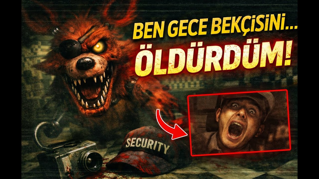 ANİMATRONİK olup GÜVENLİĞE SALDIRDIM | five nights at freddys simulator