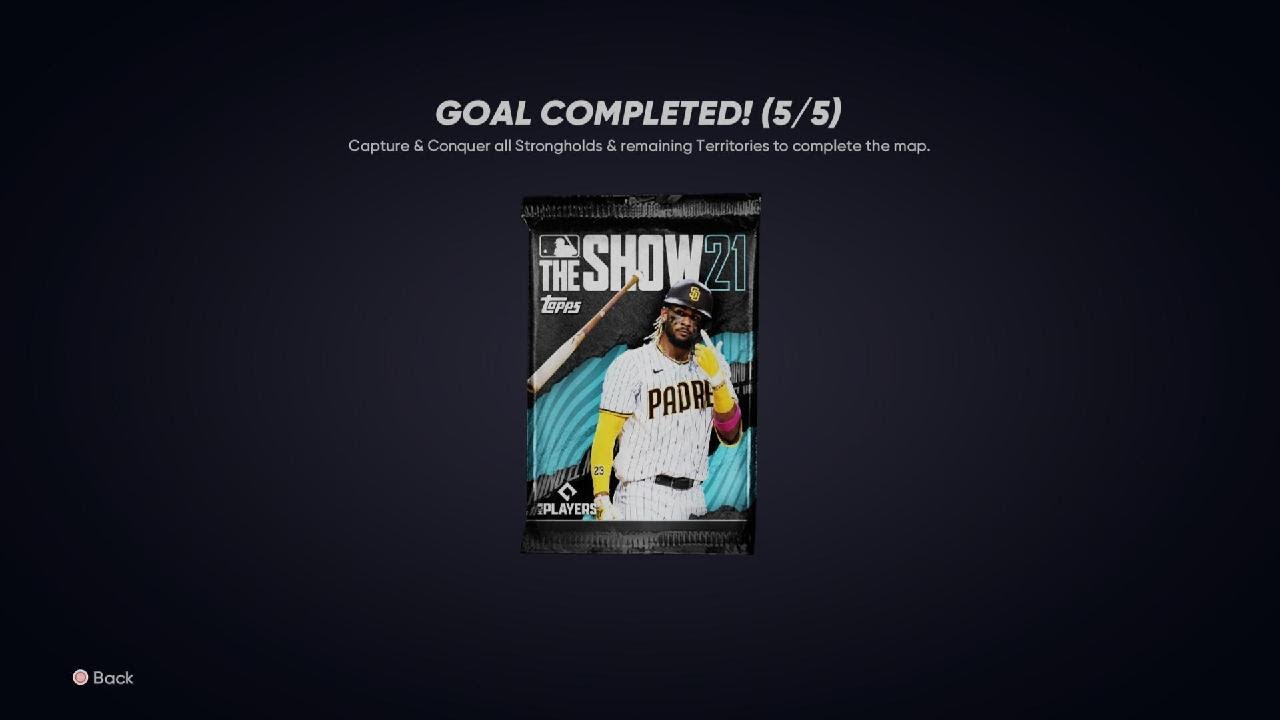 MLB The Show 21 - Conquest Mystery Map Still Bugged!