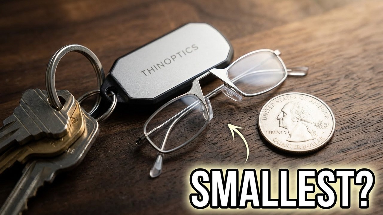 Smallest ThinOptics Keychain Reading Glasses Review