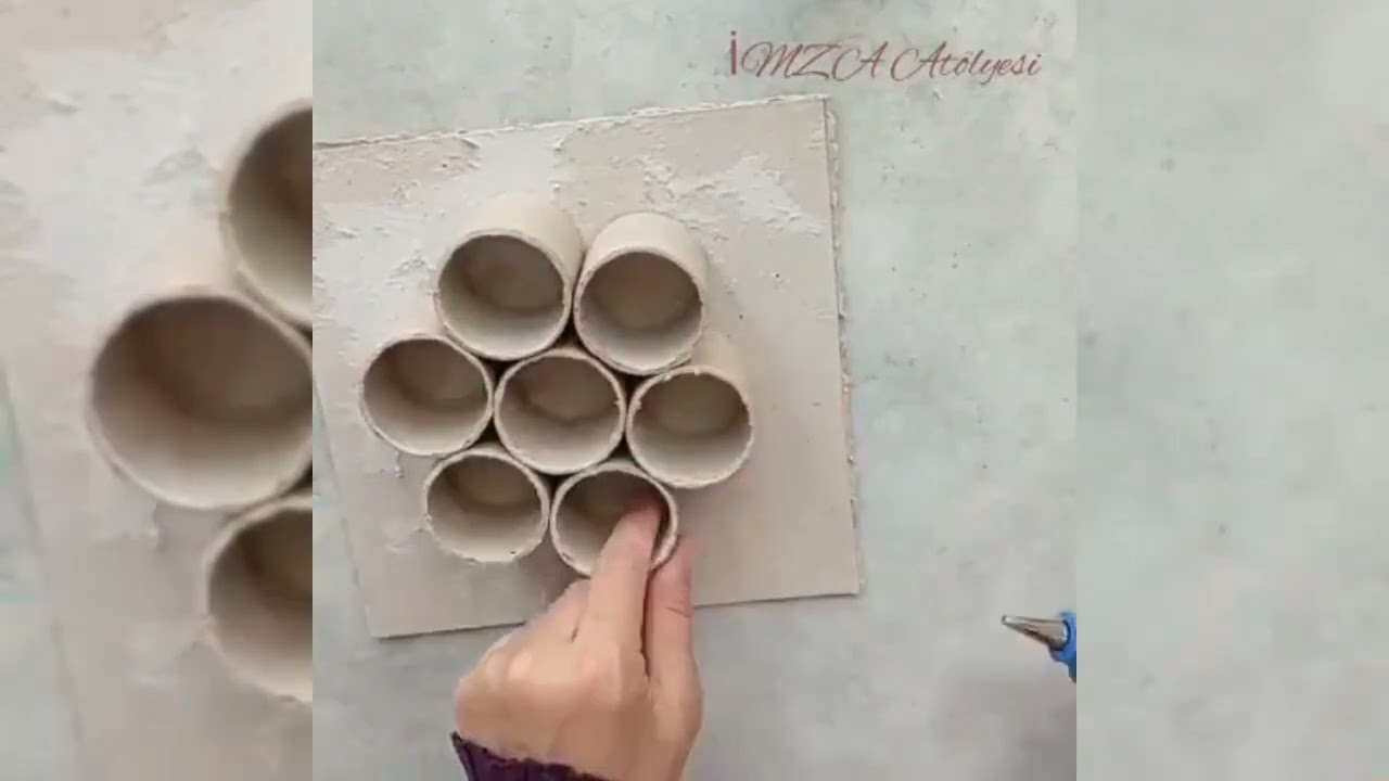 How to create beautiful artifacts from unwanted materials. #diy #creative #relatable #ideas