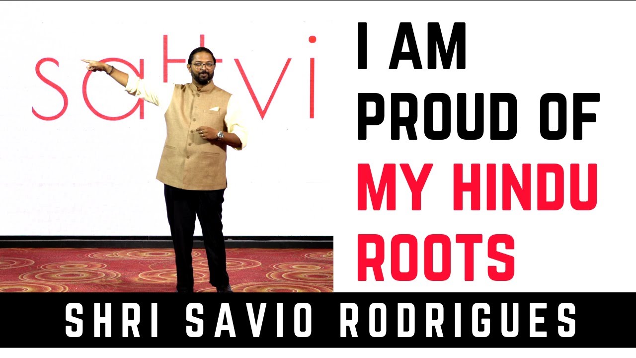 I Consider Myself a Vedic Hindu | Savio Rodrigues