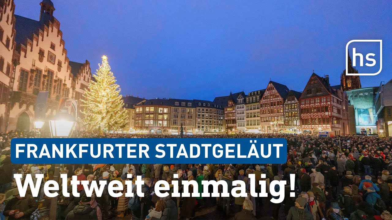 So klang das große Frankfurter Stadtgeläut | hessenschau