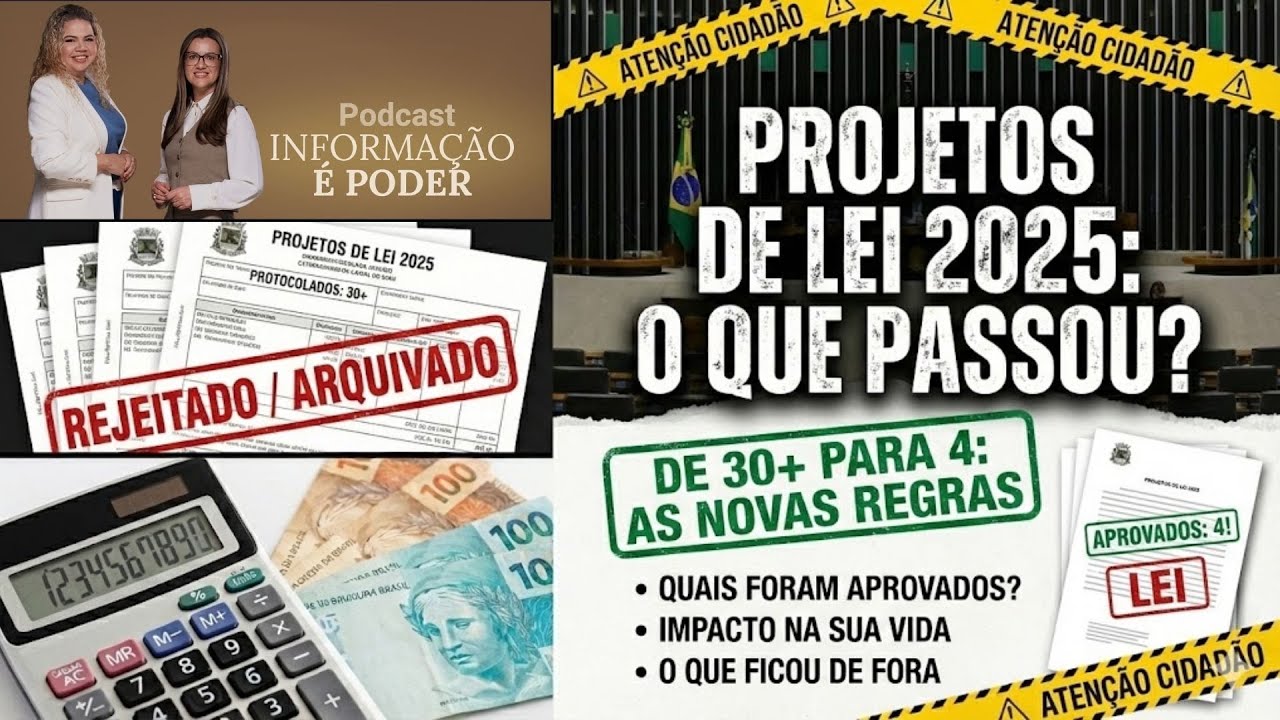 As 4 Leis Aprovadas em 2025