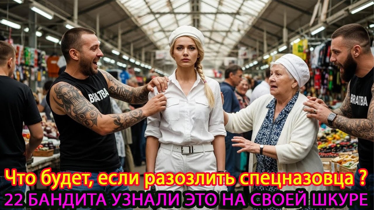 22 бандита совершили роковую ошибку, тронув её тётю. Она оказалась элитным бойцом ГРУ.