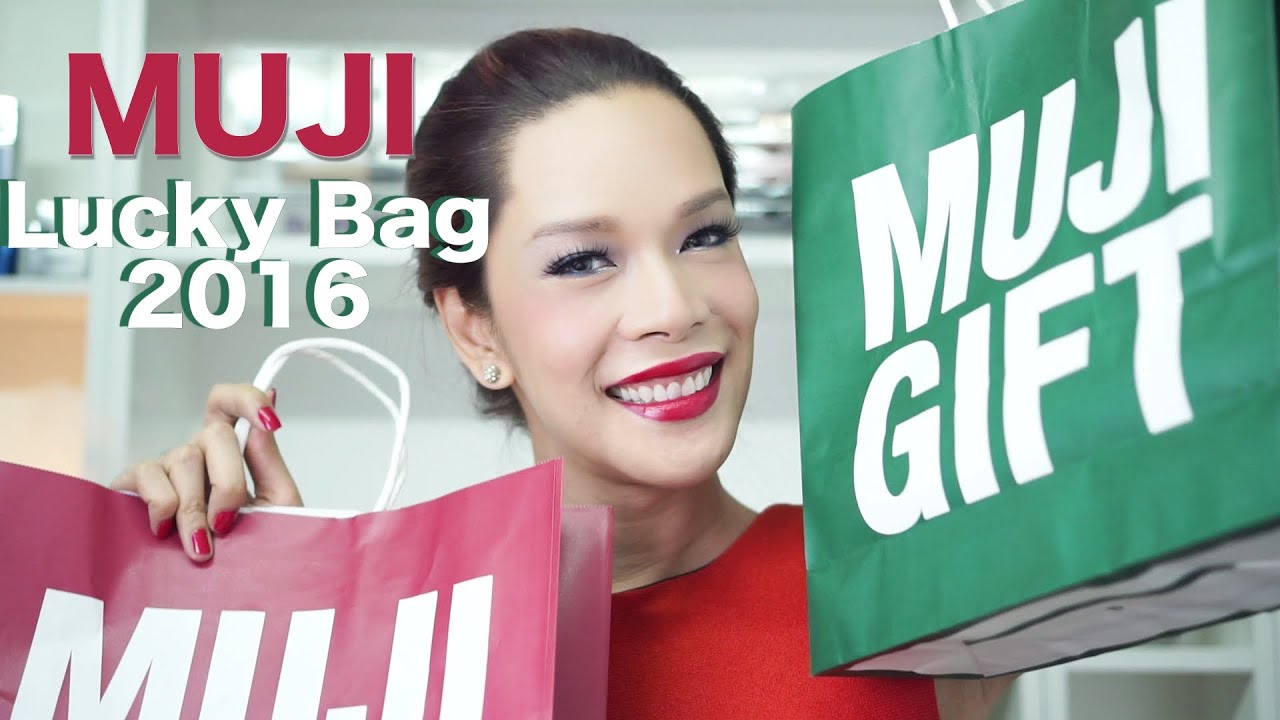 [Haul ขอเห่อ] MUJI Lucky Bag 2016 เปิดถุงโชคดี มูจิ 2016