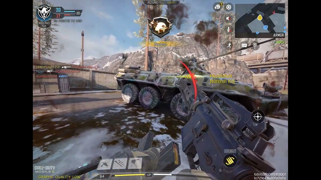 Call of duty mobile ranked chaos with M16.