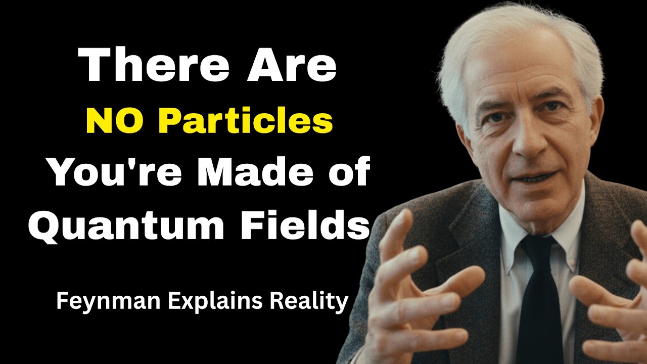 There Are NO Particles (You're Made of Quantum Fields, Not Things) | Feynman Explains Reality