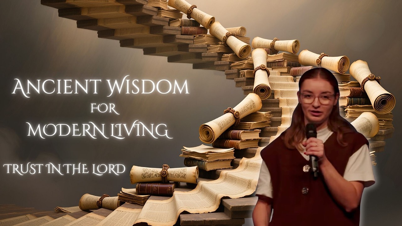 Ancient Wisdom for Modern Living (Part 4 - Trust in the Lord)