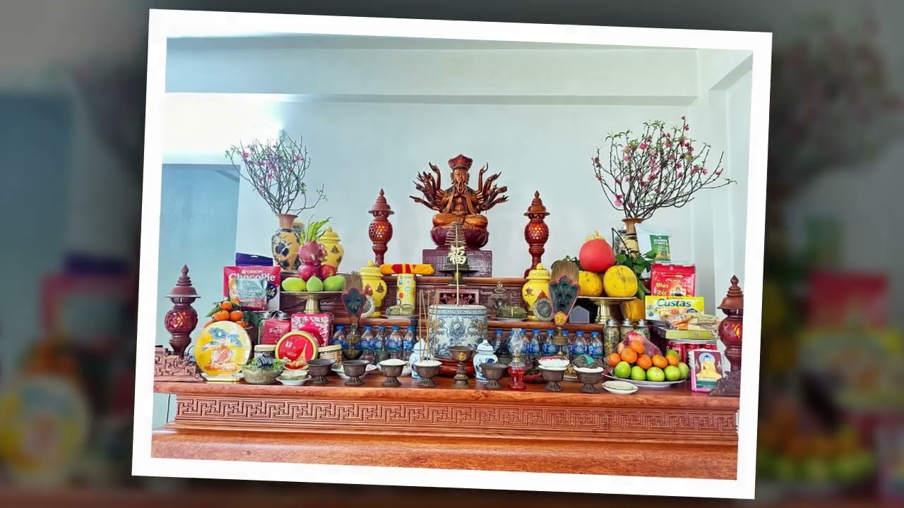 Lễ Phật - Lễ Gia tiên tại gia