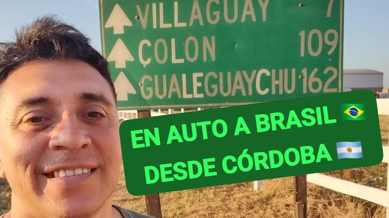 en AUTO a BRASIL desde CÓRDOBA Argentina