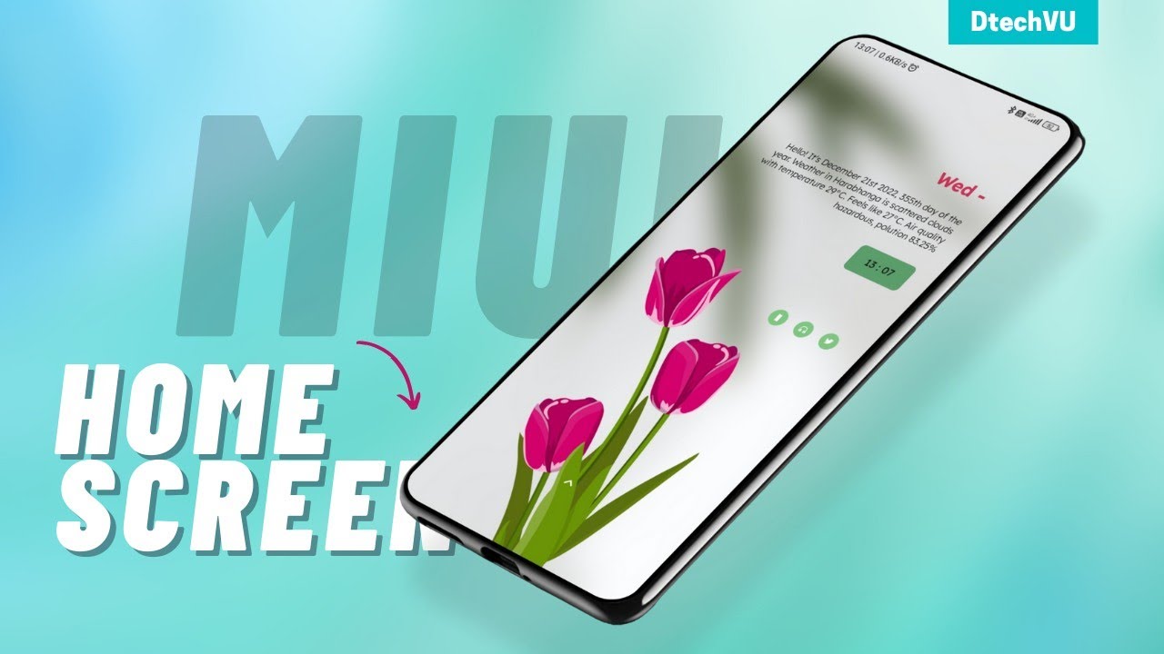 Best MIUI Home Screen Set Up Without Nova launcher | MIUI Customization 🔥