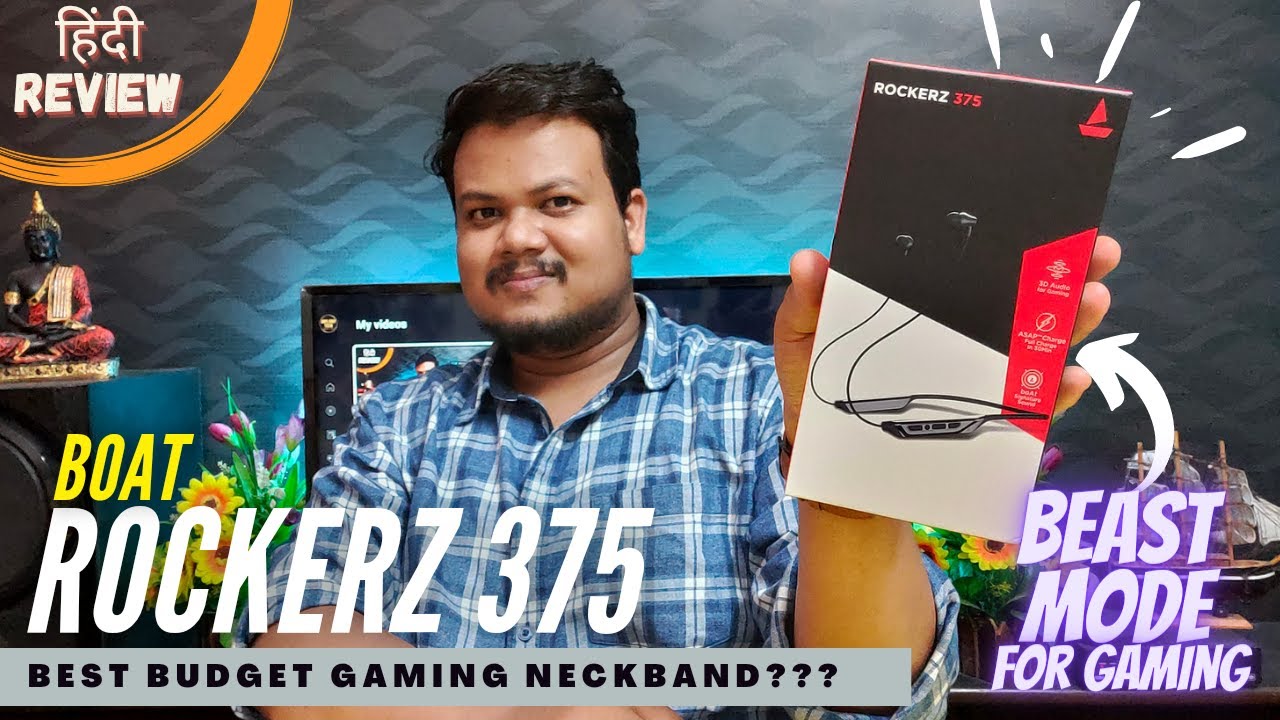 Boat Rockerz 375_Unboxing & Review || Best Budget Gaming Neckband Under ₹1500???