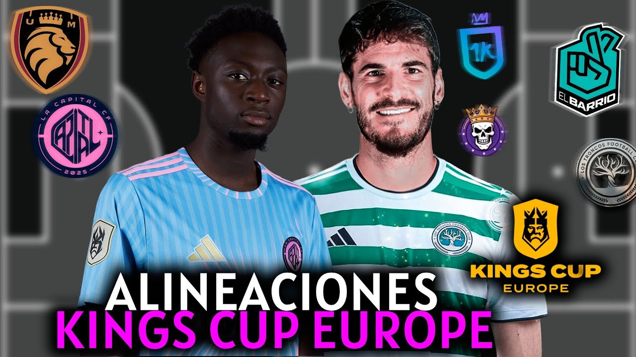 Analizando Alineaciones de Espa&ntilde;a para la Kings Cup Europe 2025