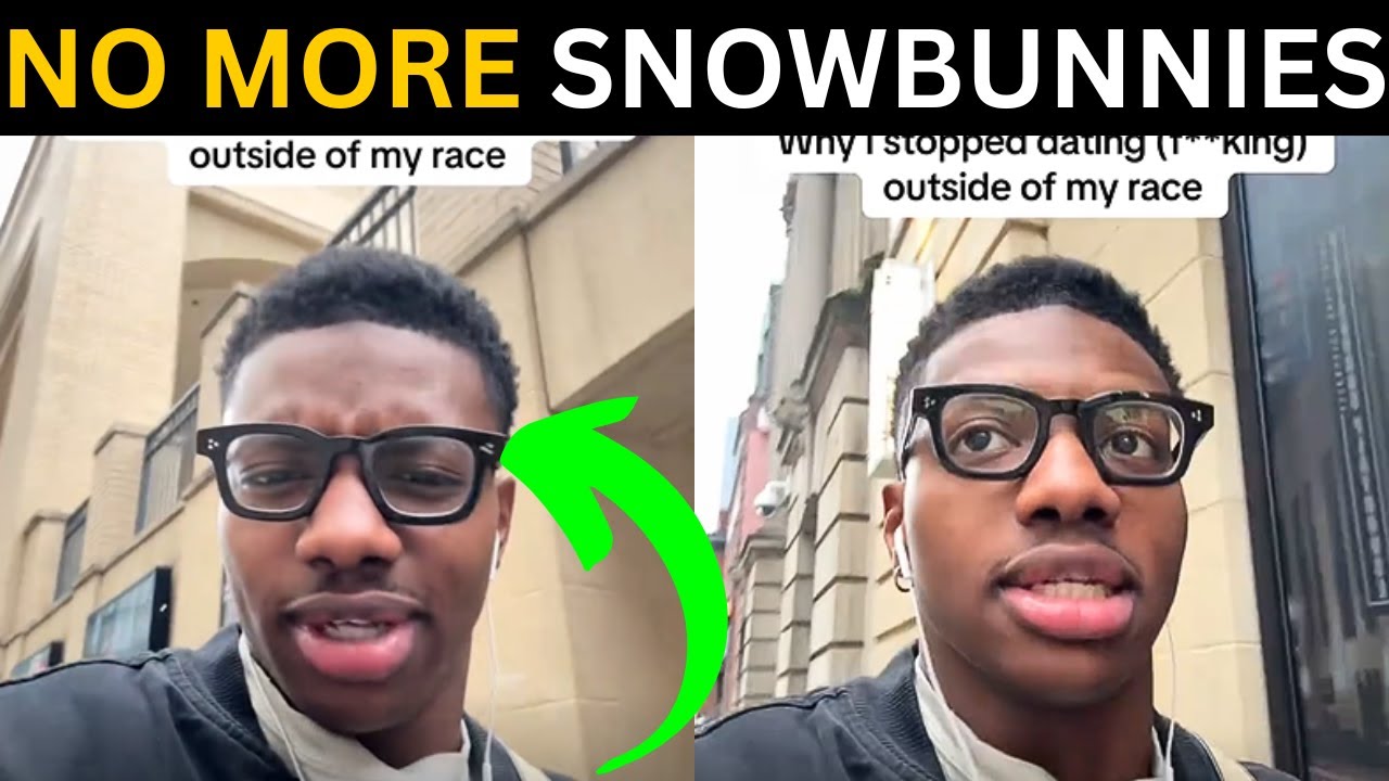 Young Brotha Says He's DONE Dating Outside His Race FOREVER... and Guess Those MAD